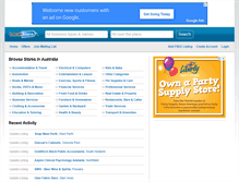 Tablet Screenshot of localstore.com.au